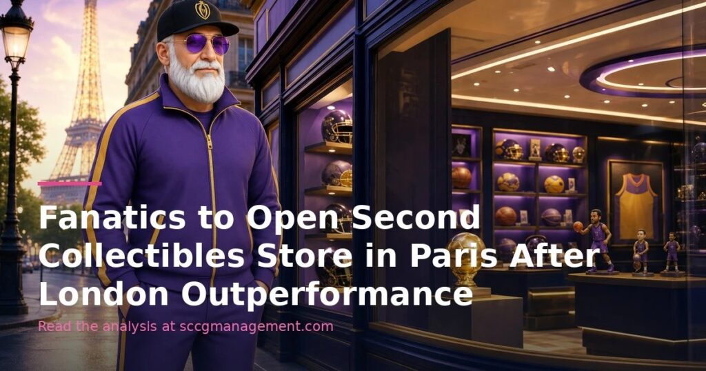 Fanatics to Open Second Collectibles Store in Paris After London Outperformance
