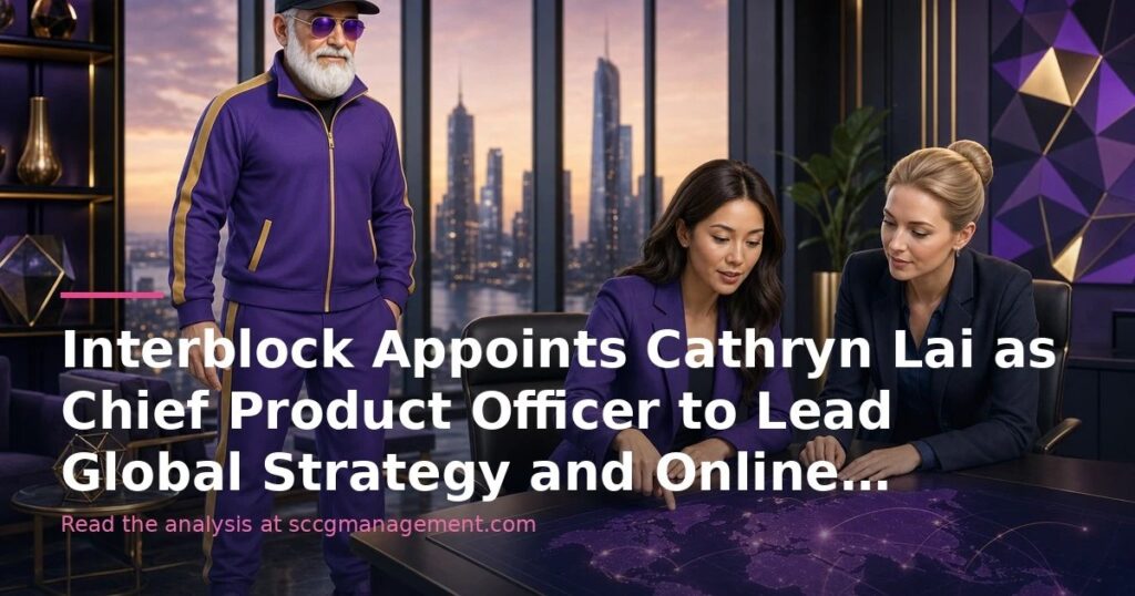 Interblock Appoints Cathryn Lai as Chief Product Officer to Lead Global Strategy and Online Operations