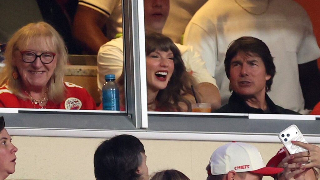 Taylor Swift steals Emmys spotlight, watches husband Travis Kelce’s Chiefs game with Tom Cruise Taylor Swift steals Emmys spotlight, watches husband Travis Kelce’s Chiefs game with Tom Cruise
