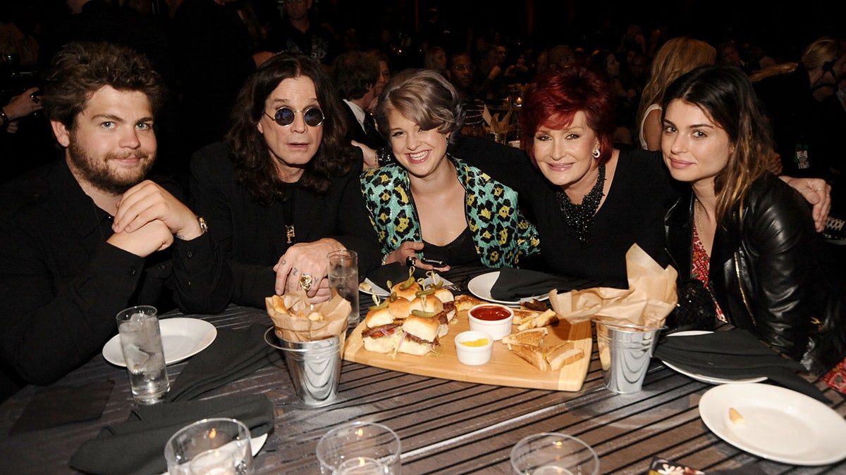 The Osbourne family in 2010