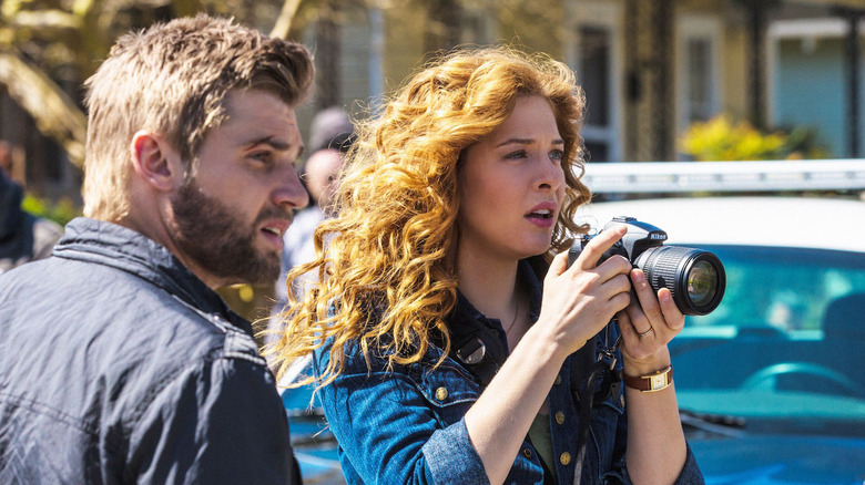 Under the Dome's Mike Vogel and Rachelle Lefevre
