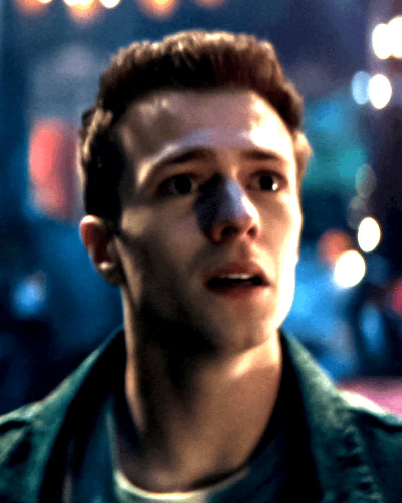 Ruaridh Mollica as Tommy Maximoff floating in water in 'VisionQuest' poster.