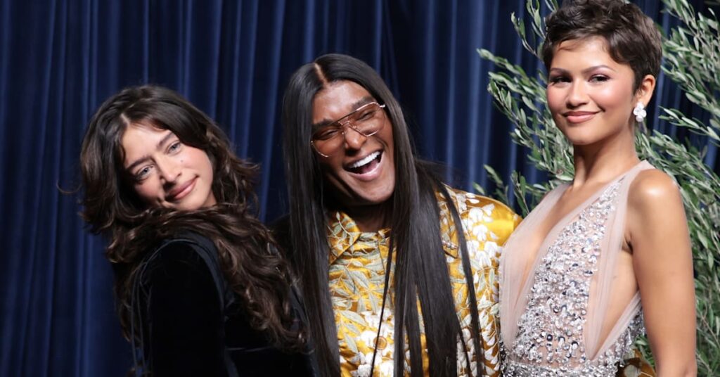 Law Roach Says There Was ‘No Shade’ After Odessa A’zion Appears to Pull Away From Him on Red Carpet