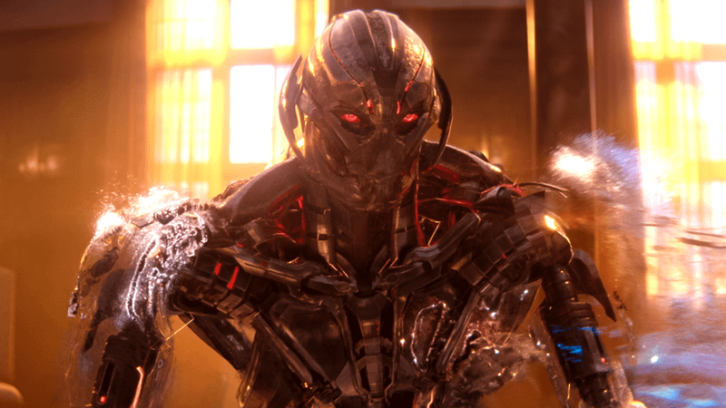 Ultron in robot form in VisionQuest.
