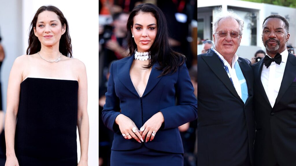 Marion Cotillard & Georgina Rodriguez Walk Carpet for Venice Premiere of ‘Mr. Nelson’ Movie Marion Cotillard & Georgina Rodriguez Walk Carpet for Venice Premiere of ‘Mr. Nelson’ Movie