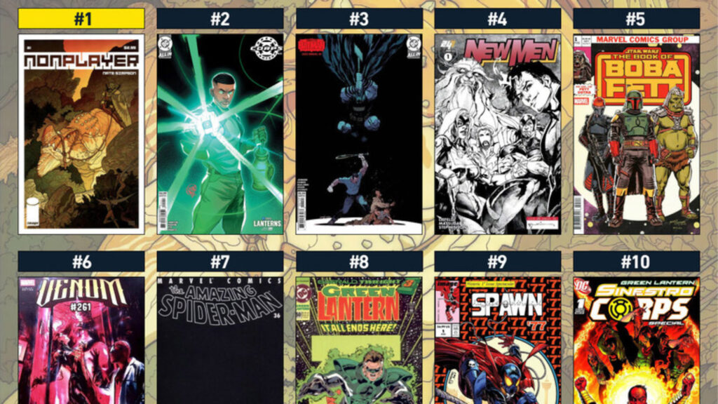 Nonplayer #1 Tops The Top Ten Hottest Comic Books Of The Week