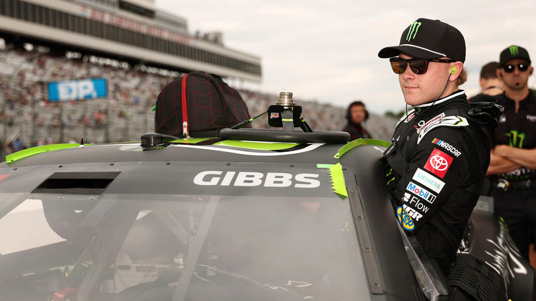 NASCAR driver Ty Gibbs
