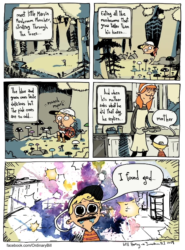 Will Henry's (Wilson) comic "Ordinary Bill"