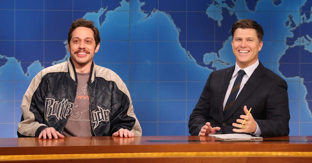 Pete Davidson and Colin Jost Host Free Stand