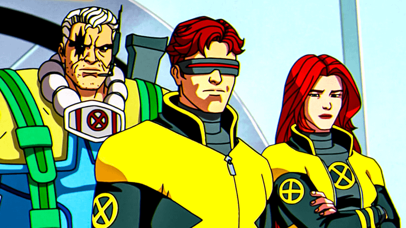 Jean Grey, Cyclops, and Nathan Summers.