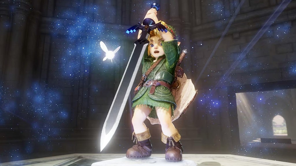 Zelda Ocarina of Time Remake Master Sword