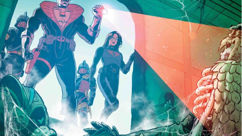 G.I. Joe: A Real American Hero/Tomb Raider #1 Preview