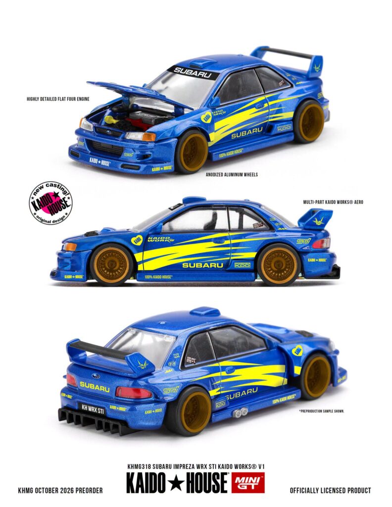 10 New Premium Diecast Collectibles From Tarmac Works and Kaido House
