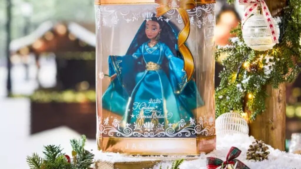 Disney Spreads Holiday Cheer with Limited Jasmine Holiday Edition Doll Disney Spreads Holiday Cheer with Limited Jasmine Holiday Edition Doll
