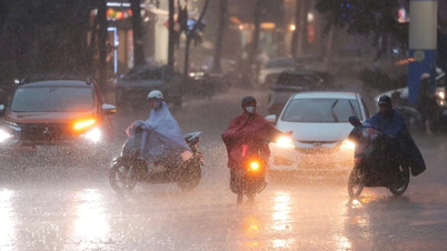 Weather forecast for November 1st: Scattered thunderstorms in Central Vietnam.