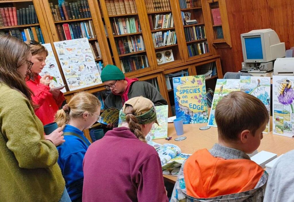 ‘Comics aren’t just for kids’: Wildlife comic launched at Thurso Library