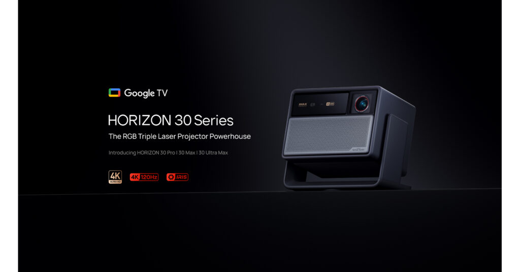 XGIMI HORIZON 30 Series Brings Smoother, Sharper Entertainment to Life with 4K 120Hz