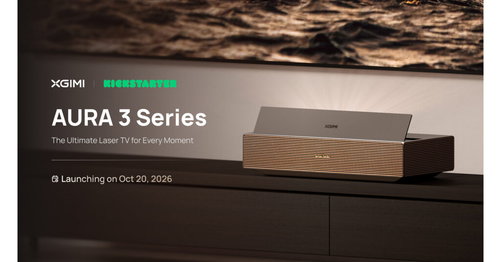 XGIMI Launches AURA 3 Series, Bringing Cinema