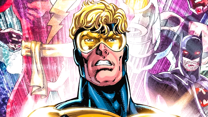 Booster Gold in DC Comics.