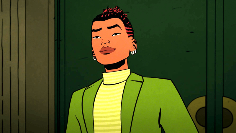 Harry Osborn smirking in Your Friendly Neighborhood Spider-Man.