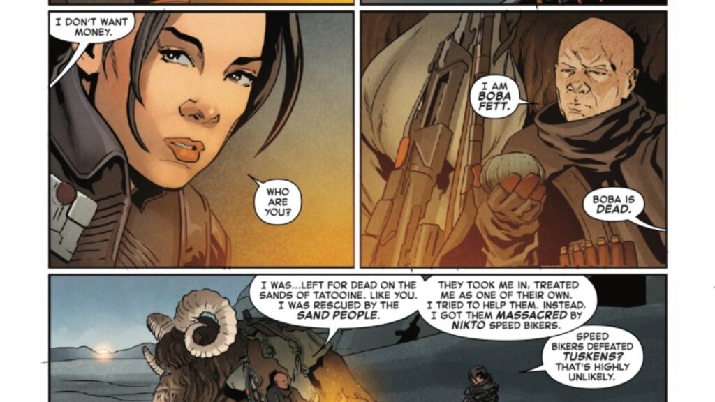 Star Wars: The Book of Boba Fett #4 Preview: Life Star Wars: The Book of Boba Fett #4 Preview: Life