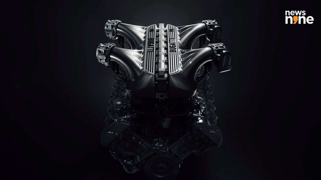 Bugatti could pair its V16 with manual gearbox and ditch its electric motors...