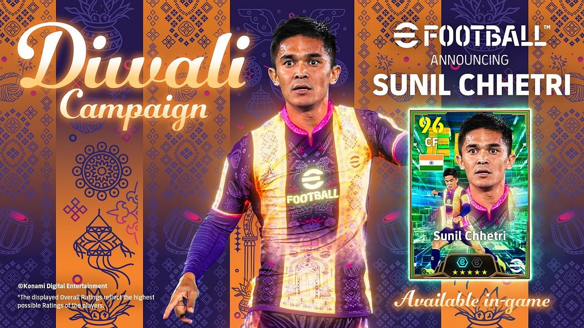 Trending: Konami Taps Chhetri, Samson for eFootball Diwali Campaign in India