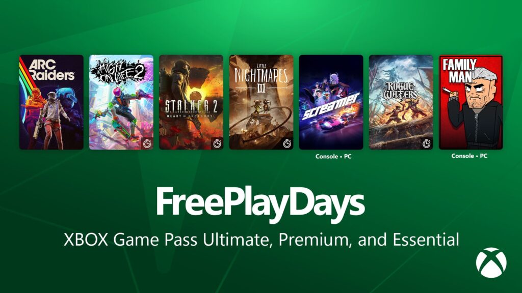 Free Play Days – ARC Raiders, S.T.A.L.K.E.R. 2: Heart of Chornobyl, Little Nightmares III, Screamer, and More Free Play Days – ARC Raiders, S.T.A.L.K.E.R. 2: Heart of Chornobyl, Little Nightmares III, Screamer, and More