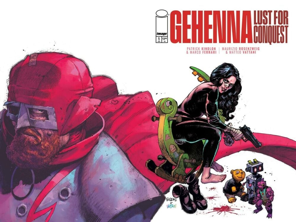 Gehenna: Lust for Conquest #1 cover A, by Maurizio Rosenzweig