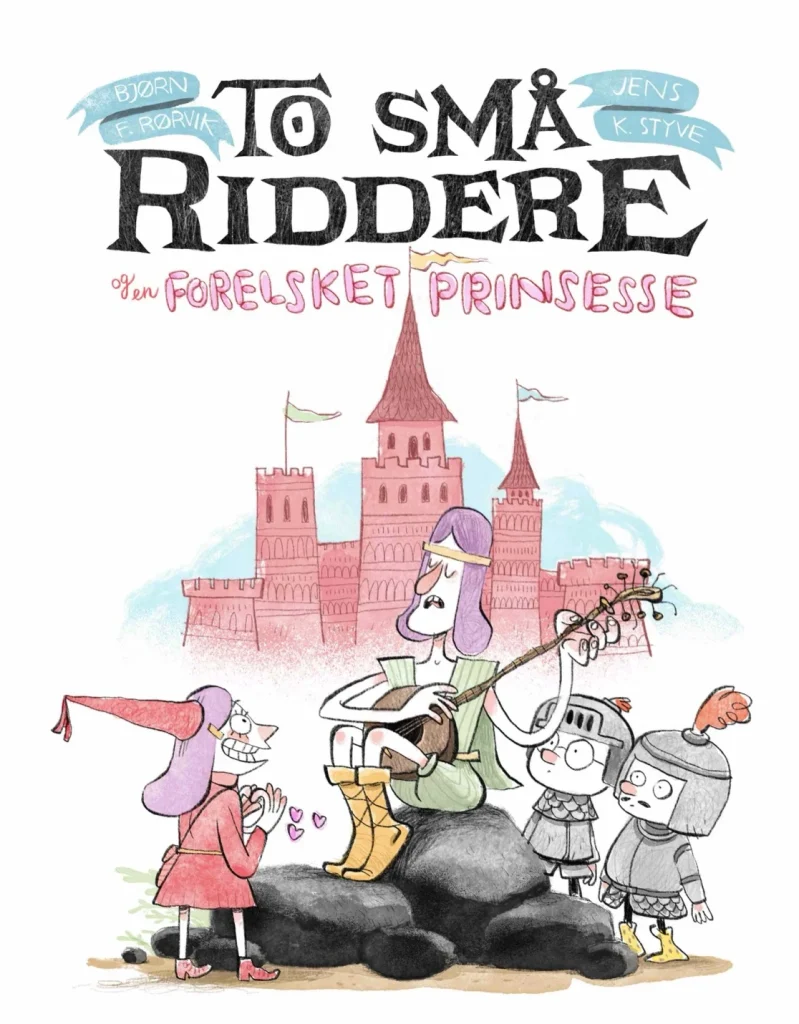 To små riddere og en forelsket prinsesse, Illustrated by Jens K Styve
