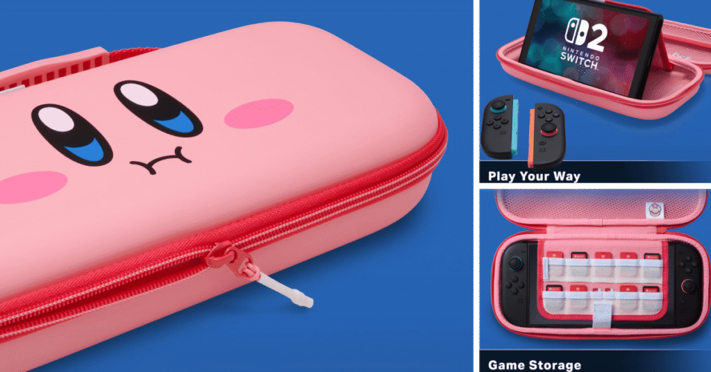 This adorable Kirby Nintendo Switch 2 case just hit the  Amazon all