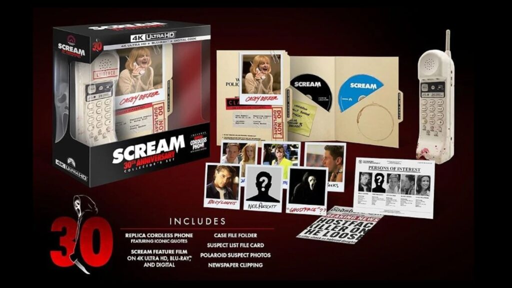Scream Gets a Massive 30th Anniversary Box Set With Exclusive New Collectibles Scream Gets a Massive 30th Anniversary Box Set With Exclusive New Collectibles