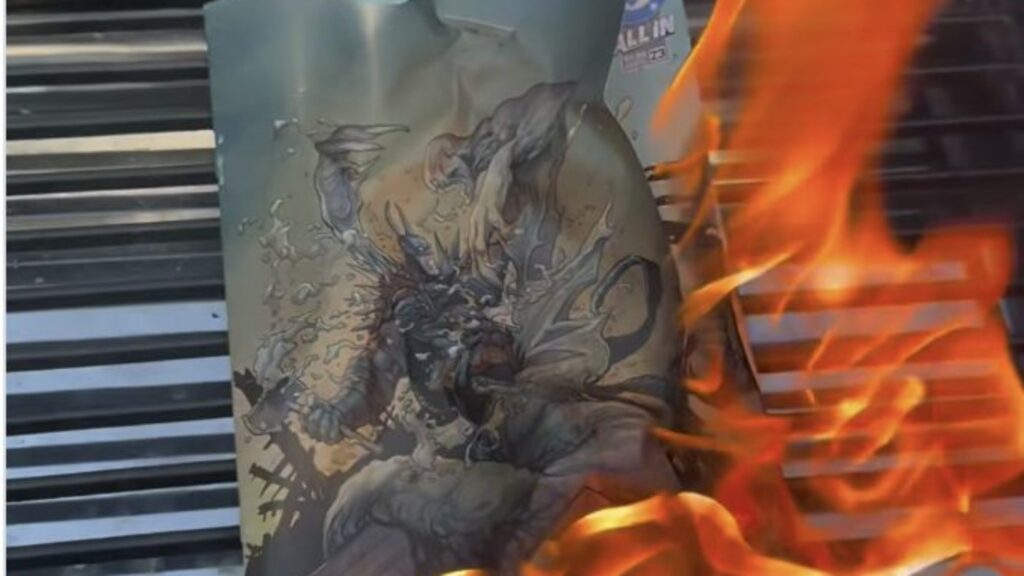 The Comic Shop Banned For Burning Its Copies Of Absolute Batman #23