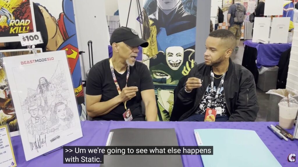 Denys Cowan On Milestone Returning To DC Comics With Static And Beyond