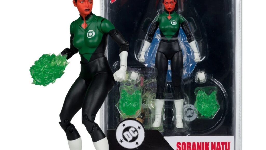 McFarlane Toys Unveils New Soranik Natu Green Lantern Corps Figure