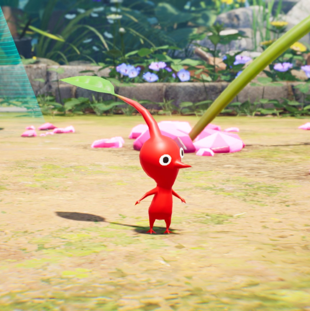 A screenshot of the video game Pikmin 4.