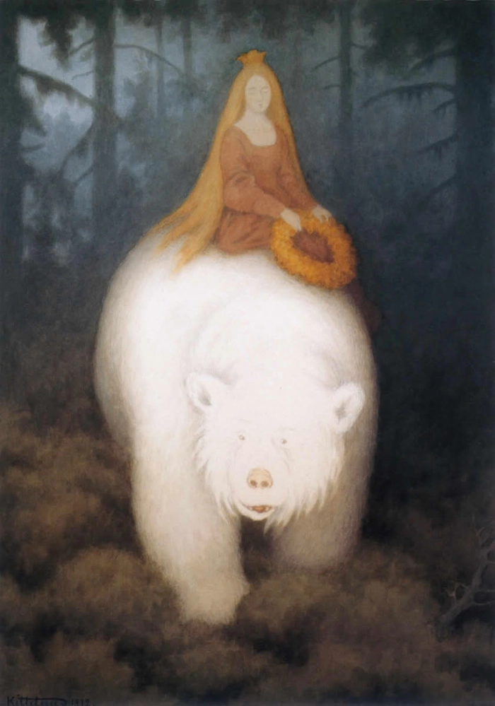 Theodor Kittelsen's "Kvitebjorn Kong Valemon" 1912
