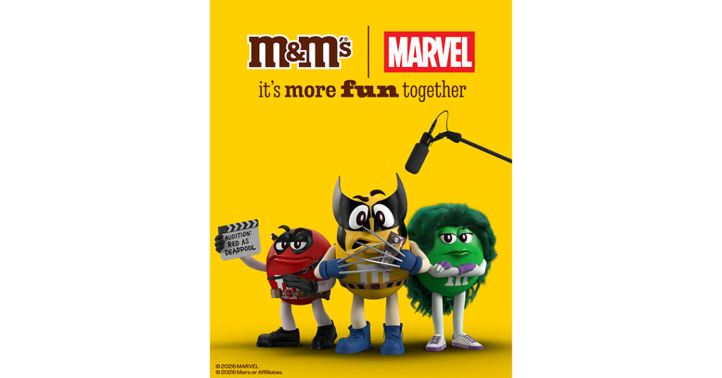 M&M’S and Marvel Unite for a U.S. Collaboration between Two Fan Favorites Across the Marvel Universe and the Candy Aisle