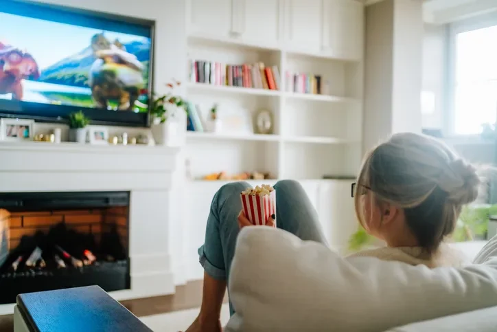 Most young people now watch TV and movies with the subtitles on Most young people now watch TV and movies with the subtitles on