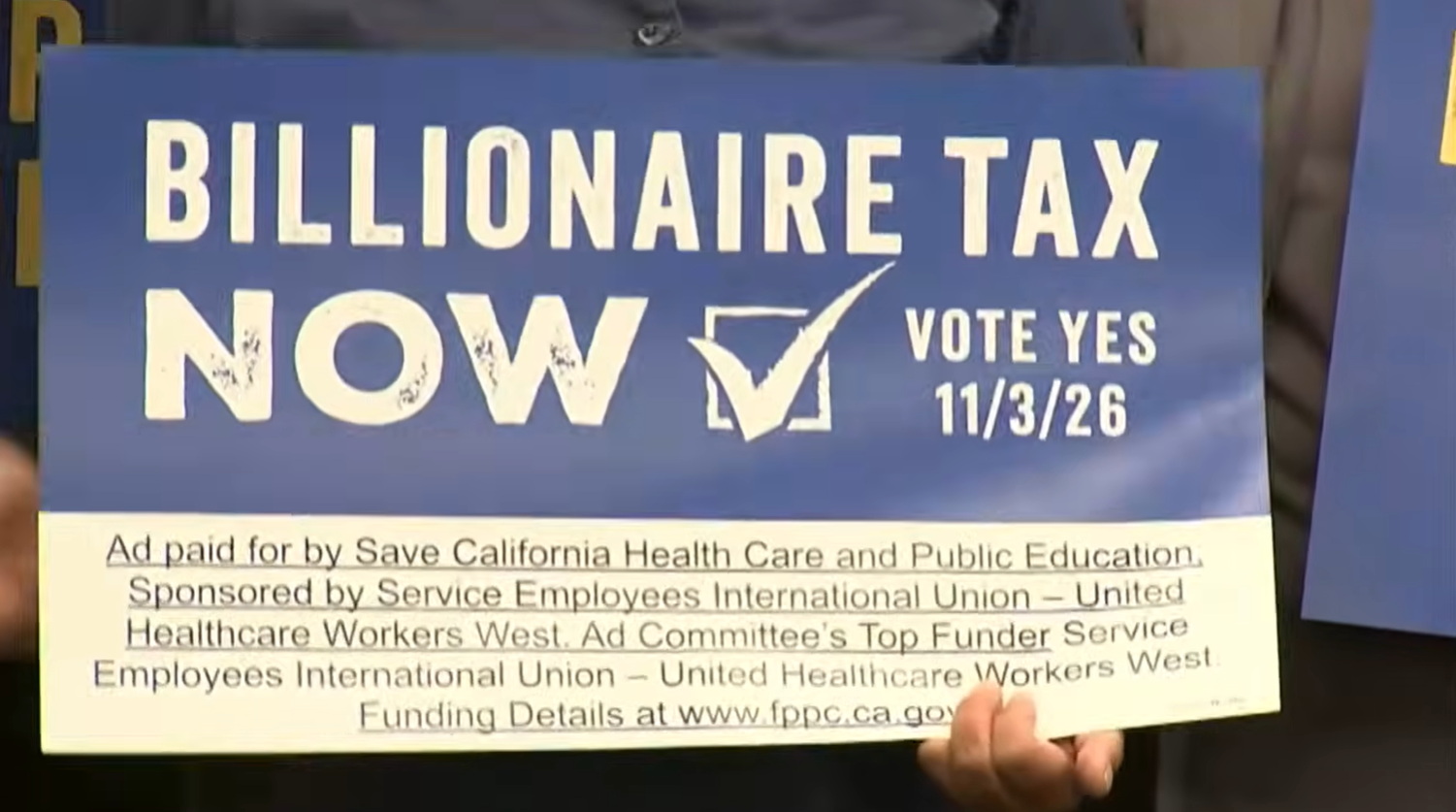 Hospital Workers ‘Die’ to Rally Support for California Billionaire Tax