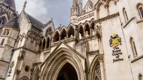 Getty Images Exterior photo of the Royal Courts of Justice in London