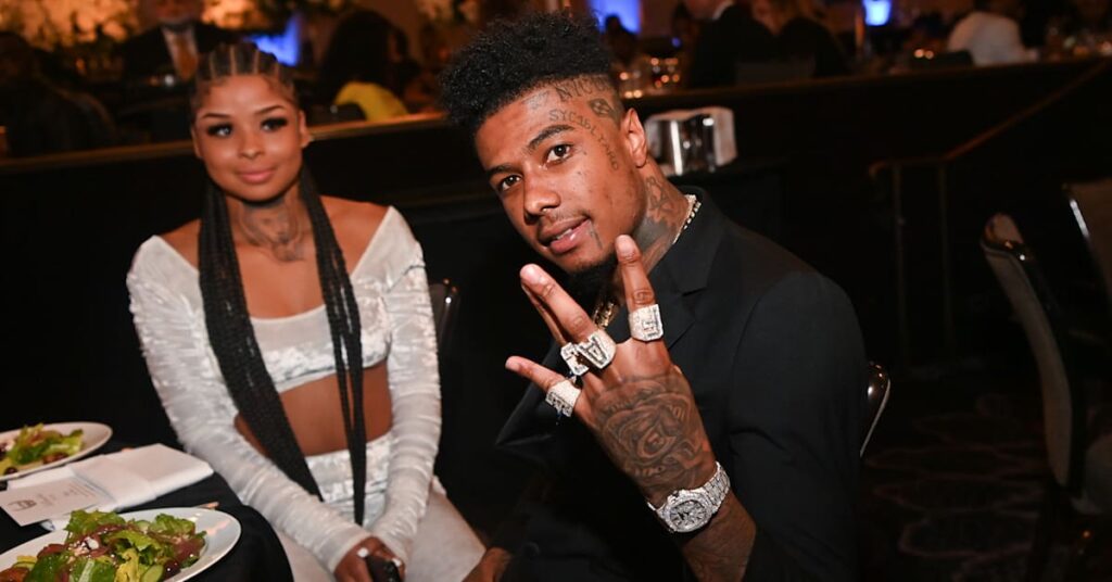Blueface Seemingly Proposes to Chrisean Rock at Club During Livestream