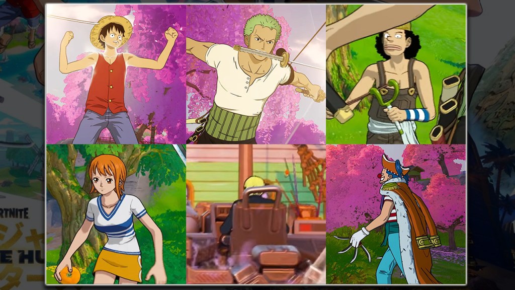 All One Piece Fortnite Skins Revealed