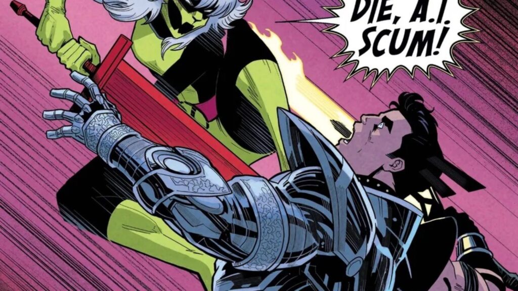 Art Spiegelman Uses A.I. On His Comic, Gail Simone Has An X