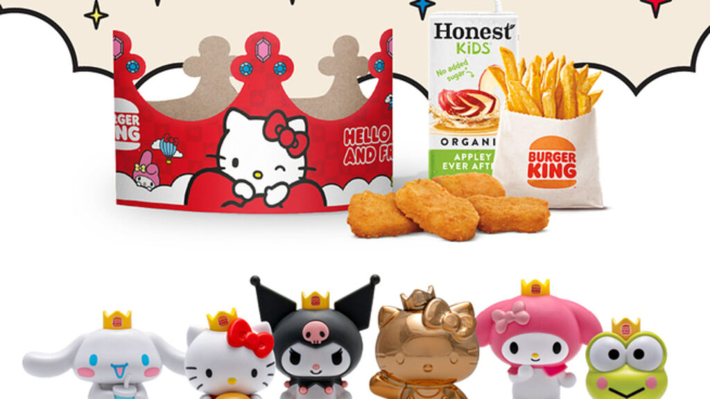 Hello Kitty Gets the Royal Treatment with New Burger King Kids’ Meal