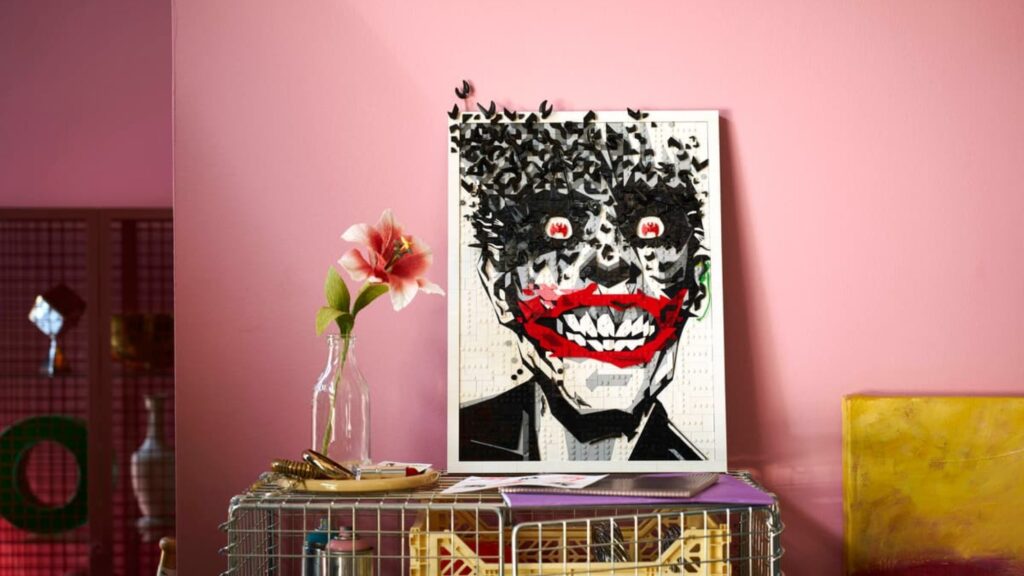 LEGO Debuts New DC Comics Detective Comics #880 Joker Wall Art LEGO Debuts New DC Comics Detective Comics #880 Joker Wall Art
