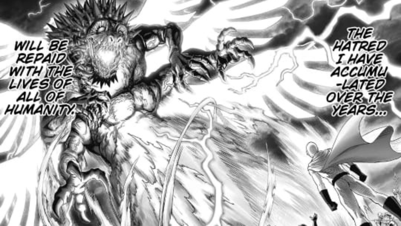Cruel Dragon vs Saitama