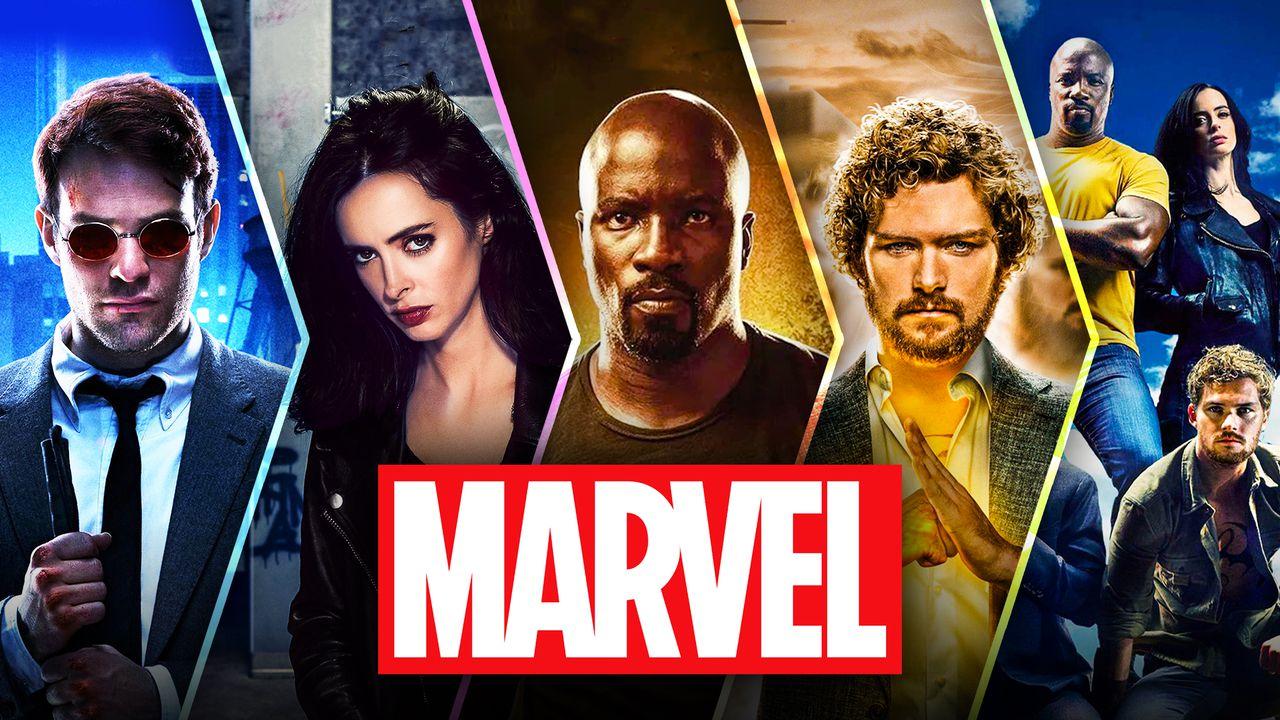 Marvel, Defenders Saga TV show posters.