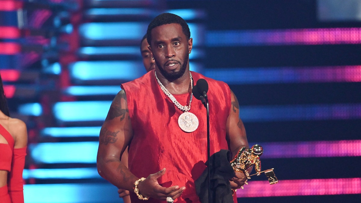 Diddy at the MTV awards
