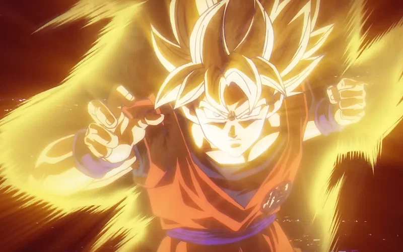 Super Saiyan Goku from DBS: Beerus trailer | Credits: Toei Animation